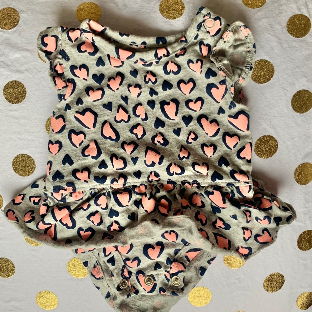 Pink Leopard Romper